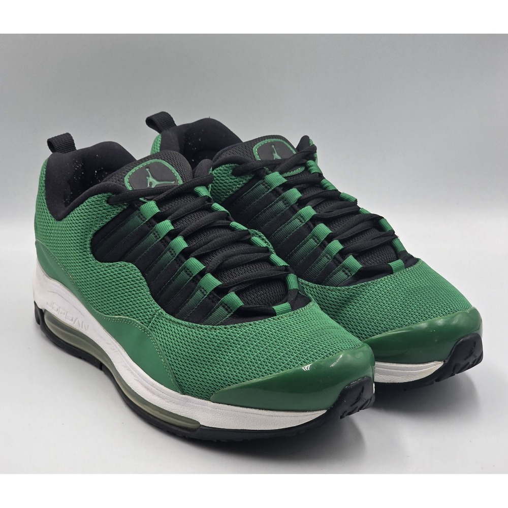 Jordan CMFT Air Max 10 Kelly Green Black 442087-301 Men's Size 9.5